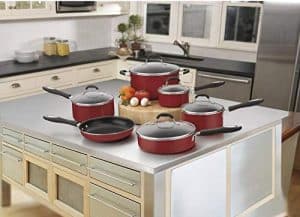 Best Aluminum Non-Stick Cookware Set: Homey Aluminum Nonstick 11-Pcs Cookware Set Review