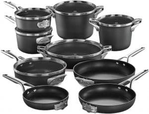 Calphalon Premier Space Saving Nonstick 15 Piece Cookware Set Review: Best Nonstick Cookware